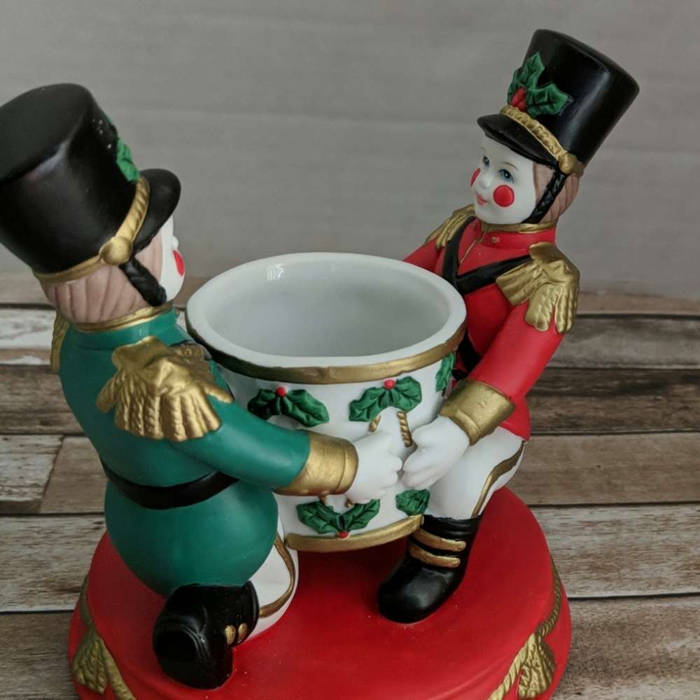 PartyLite Toy Soldier votive holder